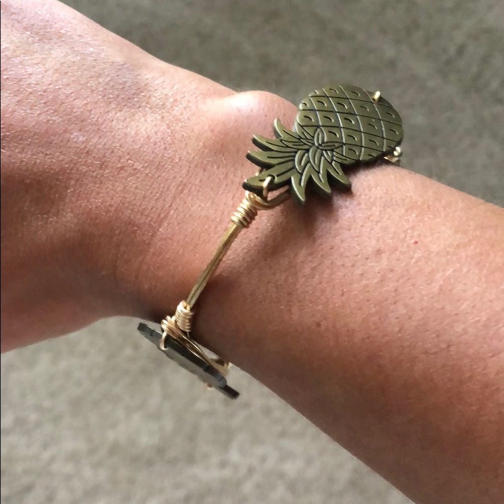 Bourbon and Bowties pineapple bangle
